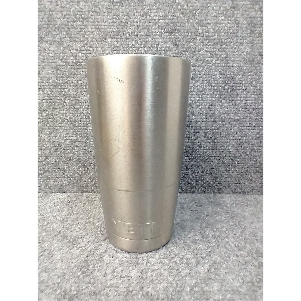 YETI Rambler 20 oz Tumbler Stainless Steel Insulated Cup No Lid